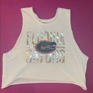 University of Florida Gators cropped tank top